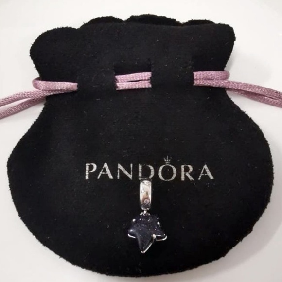 ❌SOLD❌PANDORA Celestial Galaxy Star Murano Dangle Charm - Picture 7 of 7